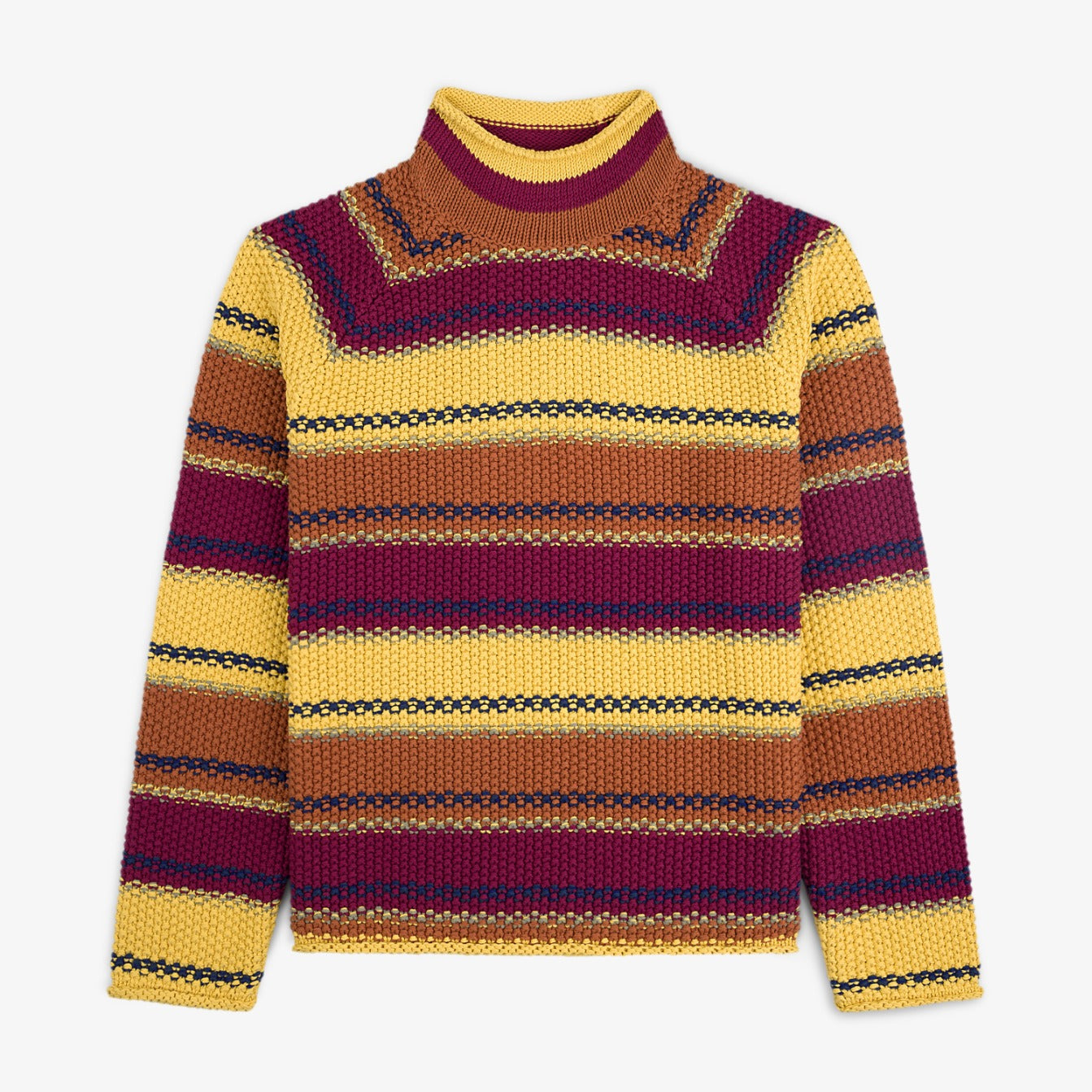 Striped Rollneck Sweater