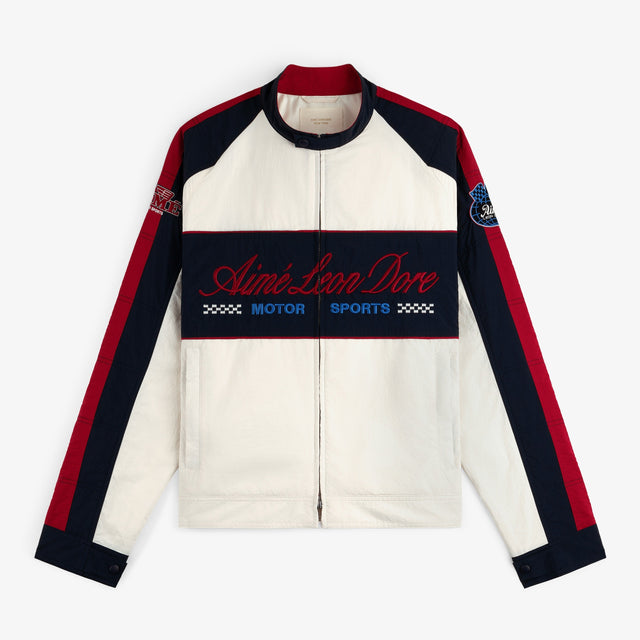 Nylon Moto Jacket