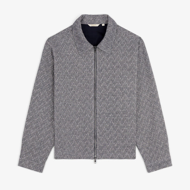 Textured Zip Shirt