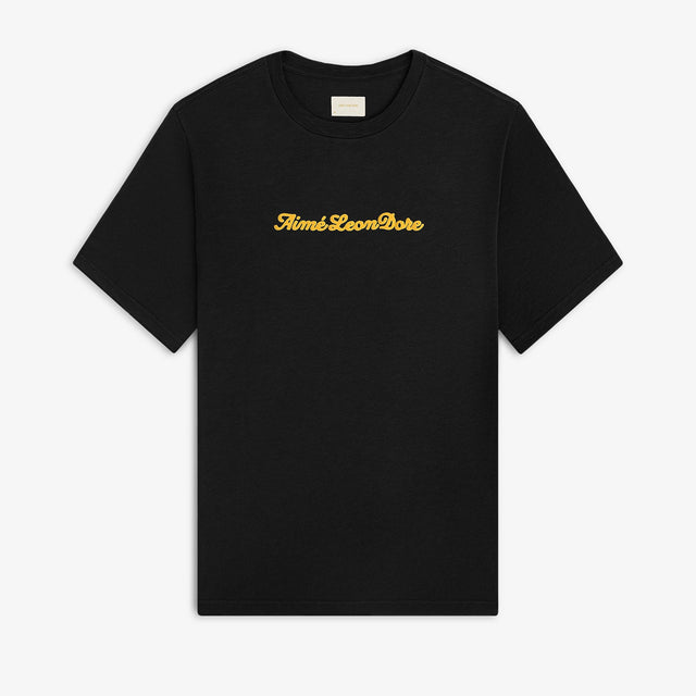 Puff Print Slub Logo Tee