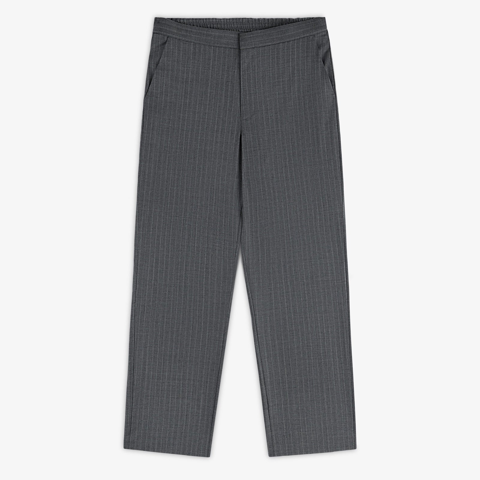 Pinstripe Elasticated Waist Trouser
