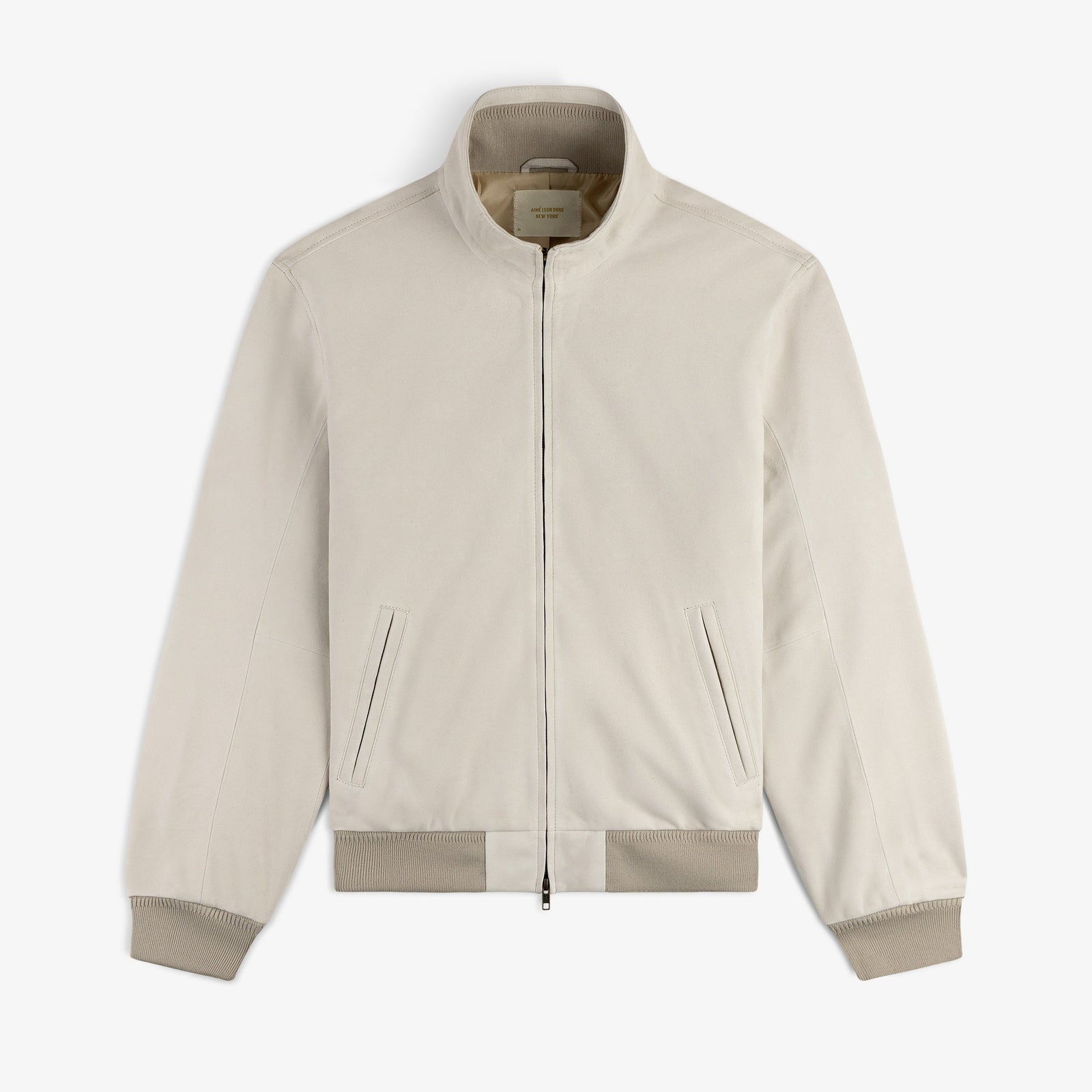 Suede Track Jacket