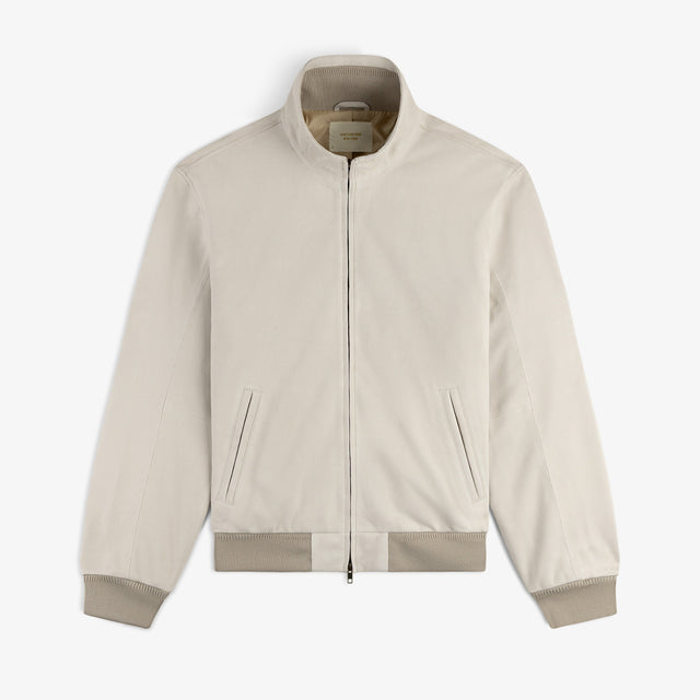 Suede Track Jacket