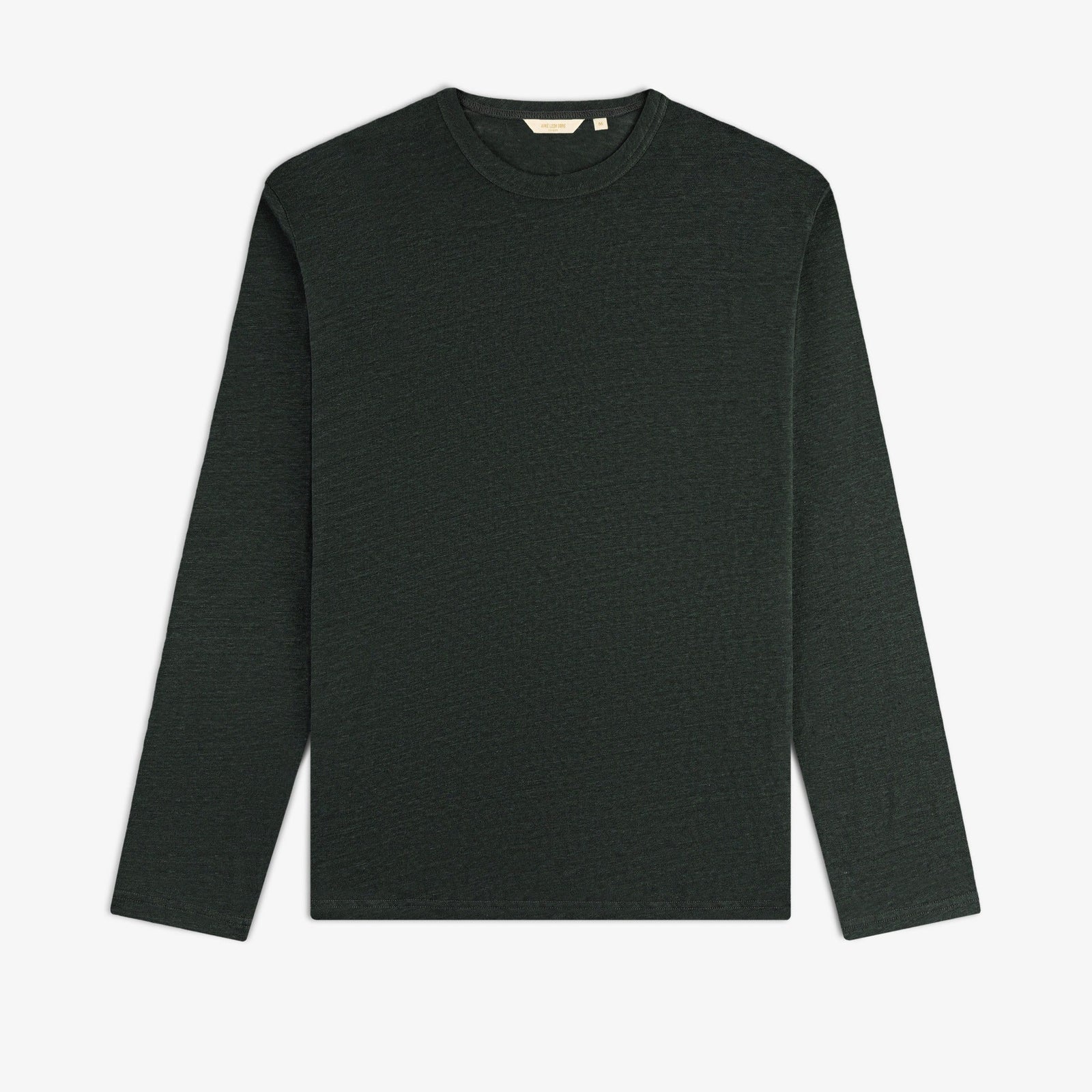 Long-Sleeve Linen Tee
