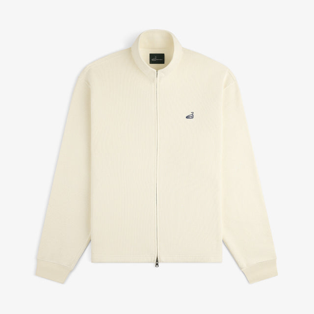 ALD Golf Piqué Full Zip Sweater