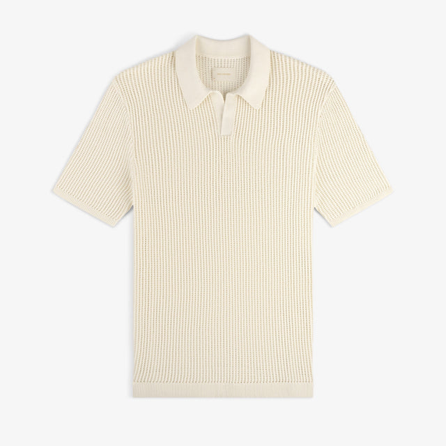 Mesh Knit Polo