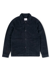 Chore Cord Jacket in Washed Black
