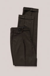 Albert Suit Trousers Wool Brown