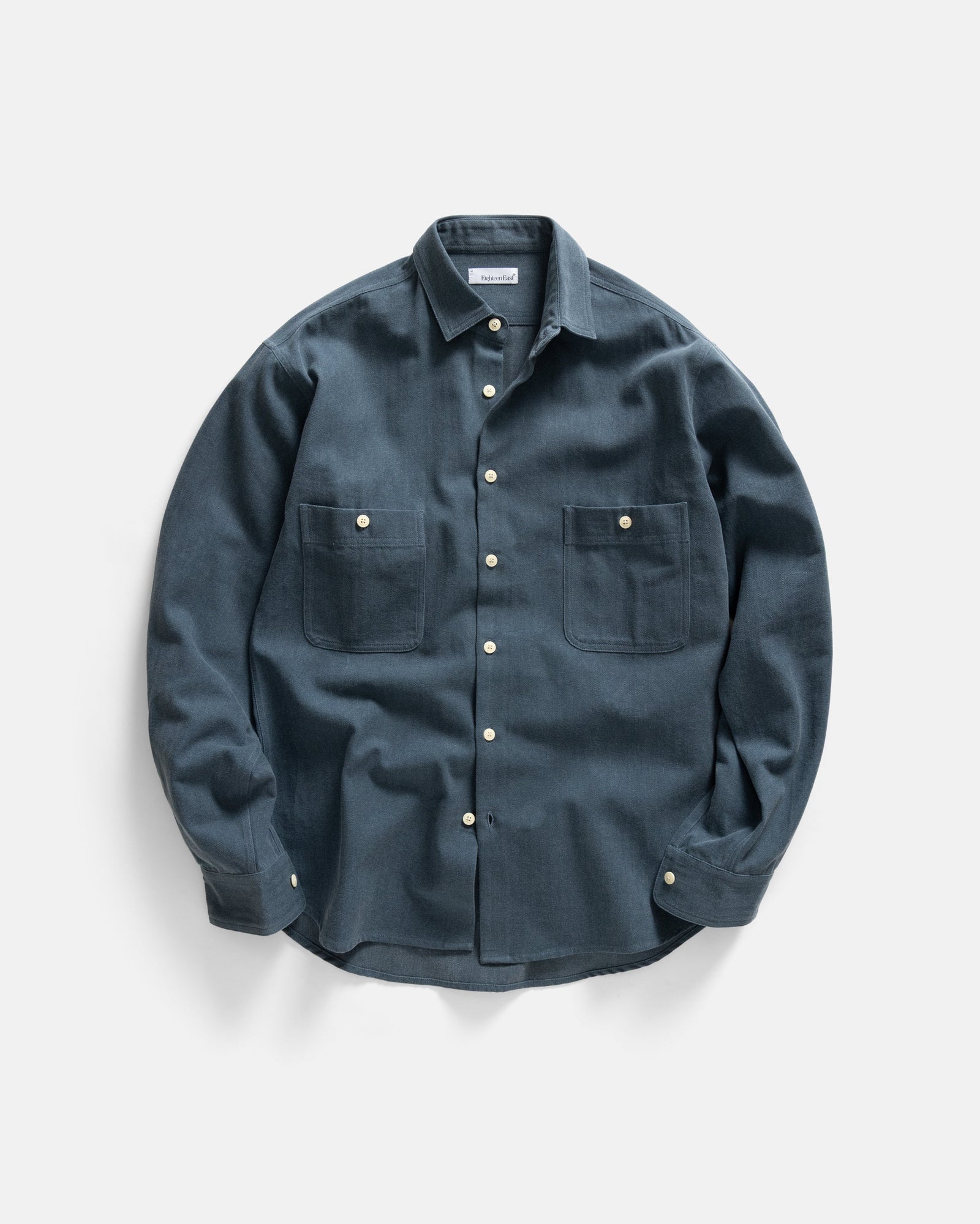 Alberto Per Lavoro Shirt Dusty Yarn Dyed Hbt Mil Spec Cotton