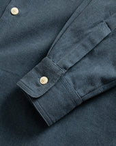 Alberto Per Lavoro Shirt Dusty Yarn Dyed Hbt Mil Spec Cotton