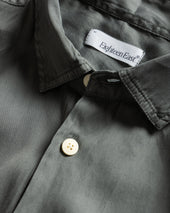 Alberto Per Lavoro Shirt Foliage Piece Dyed Suvin Cotton