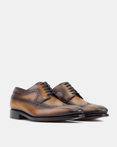Alex Wingtip Derby With Half Rubber Soles 722