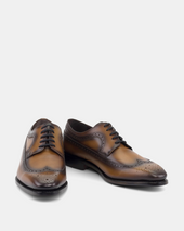Alex Wingtip Derby With Half Rubber Soles 722