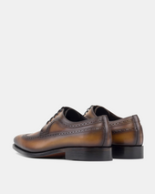 Alex Wingtip Derby With Half Rubber Soles 722