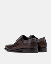 Alex Brown Wingtip Derby with Half-Rubber Soles - 722