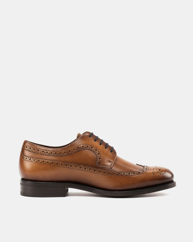 Outlet Calf Longwing Blucher