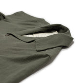 Artist Shirt In Green Washed Ramie