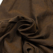 Sheffield Pleated Trouser In Melange Hand Loomed Cotton