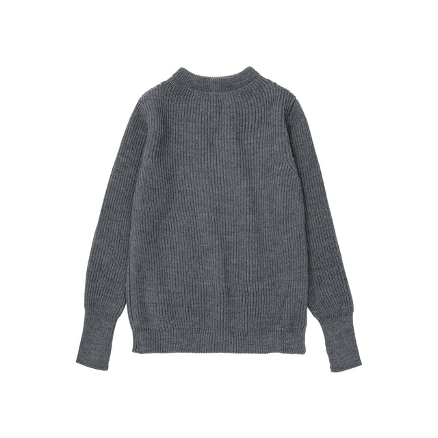 Navy Crewneck Grey
