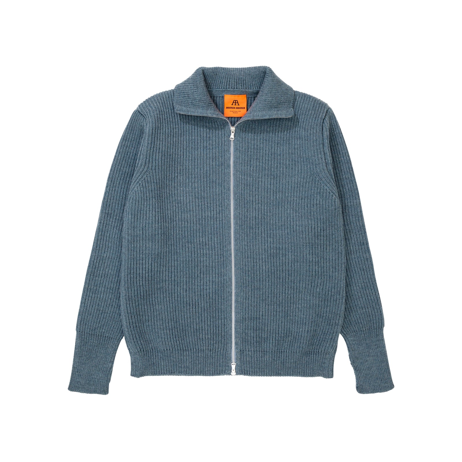 Full Zip Light Indigo