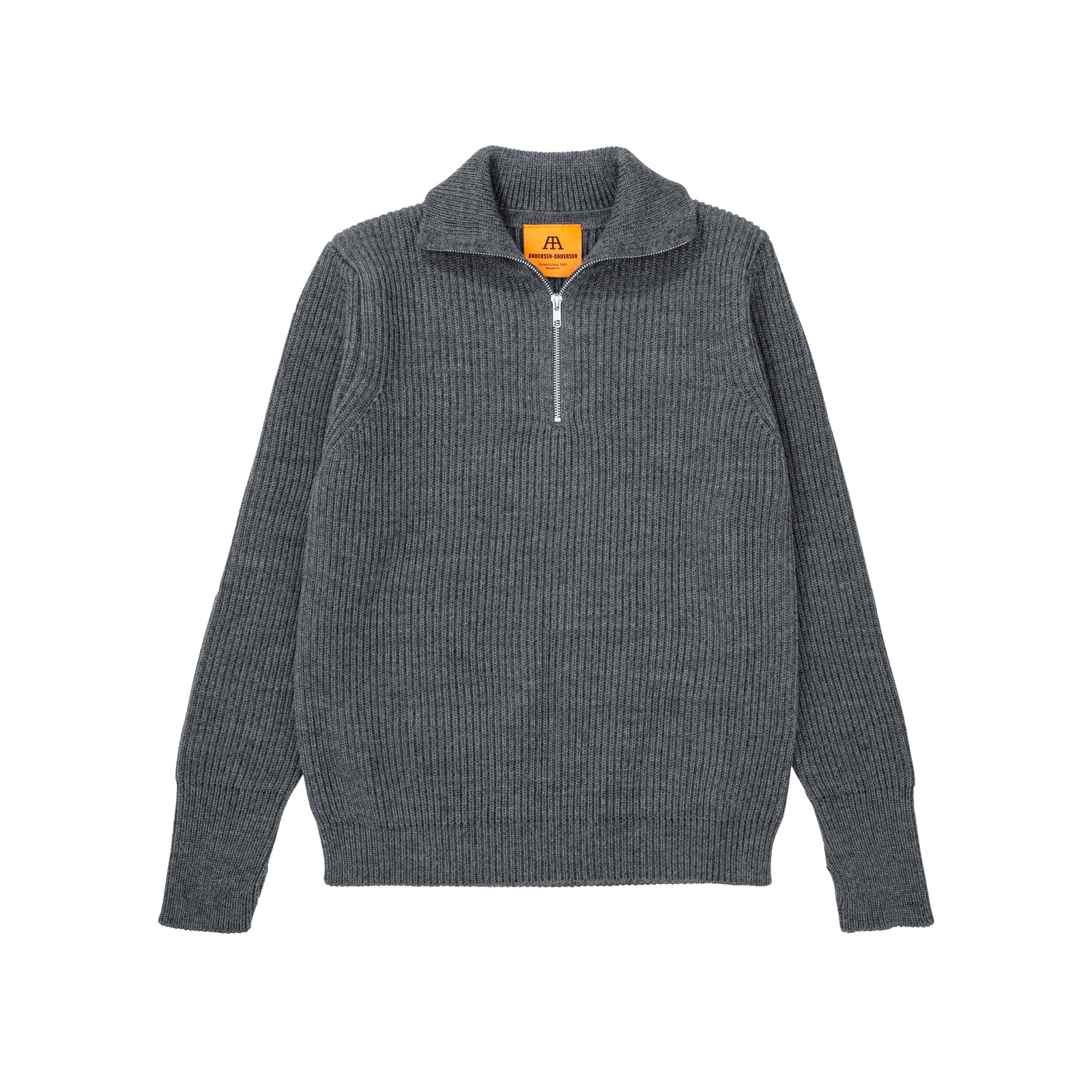 Half Zip Grey