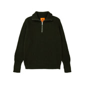Navy Half-Zip Hunting Green