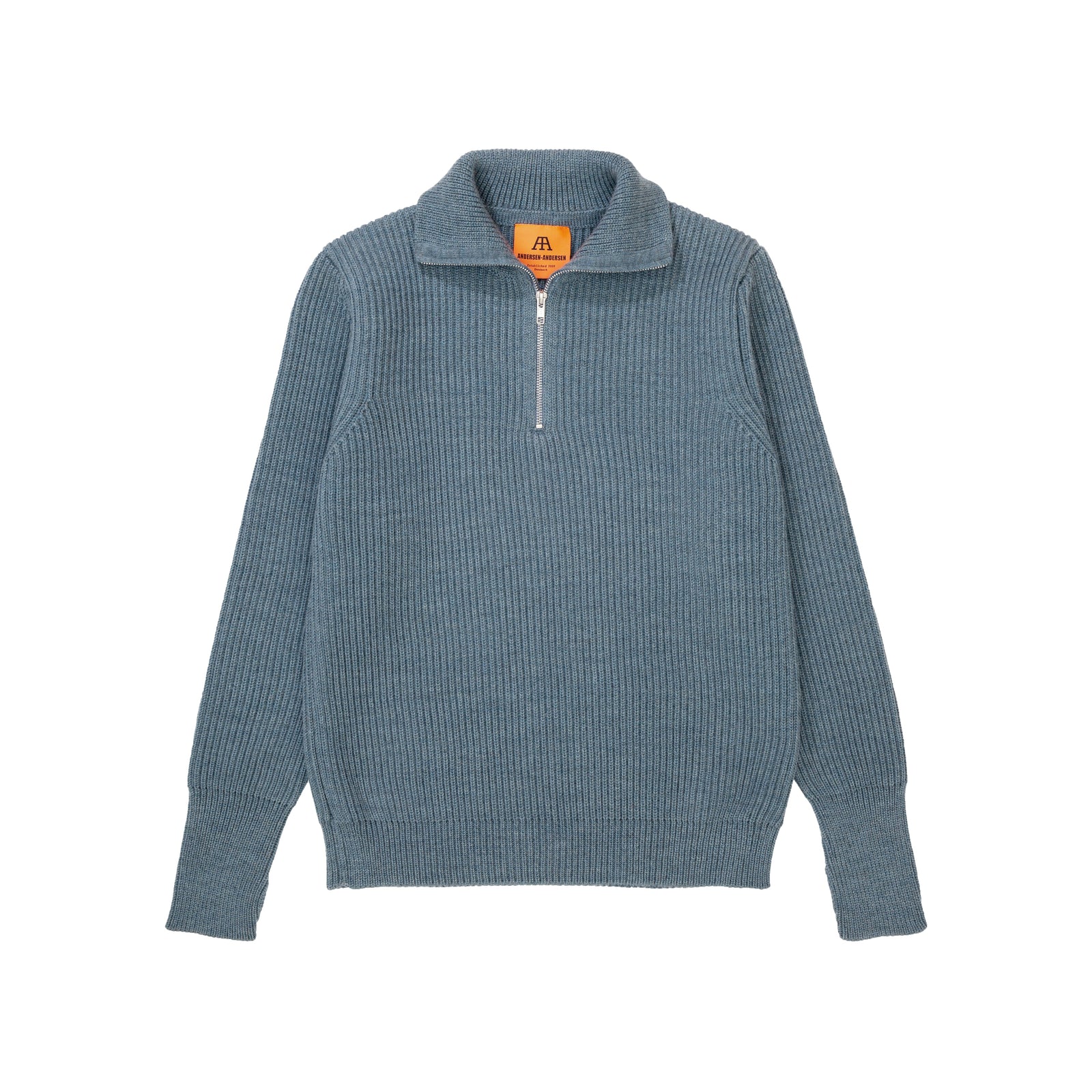 Half Zip Light Indigo