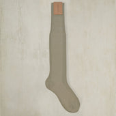 Long Plain Cotton Socks In