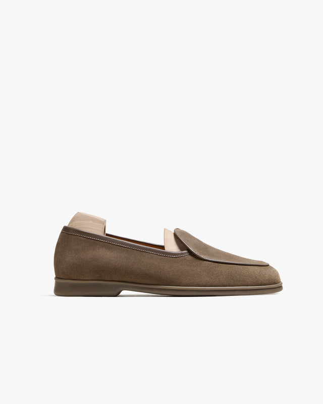 Ängby Walker – Taupe Suede