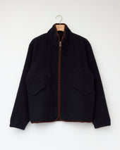 Fleece Jacket 1.0, Navy/Brown