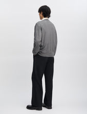 Another Cardigan 2 0 Dark Grey Melange