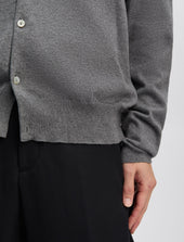 Another Cardigan 2 0 Dark Grey Melange