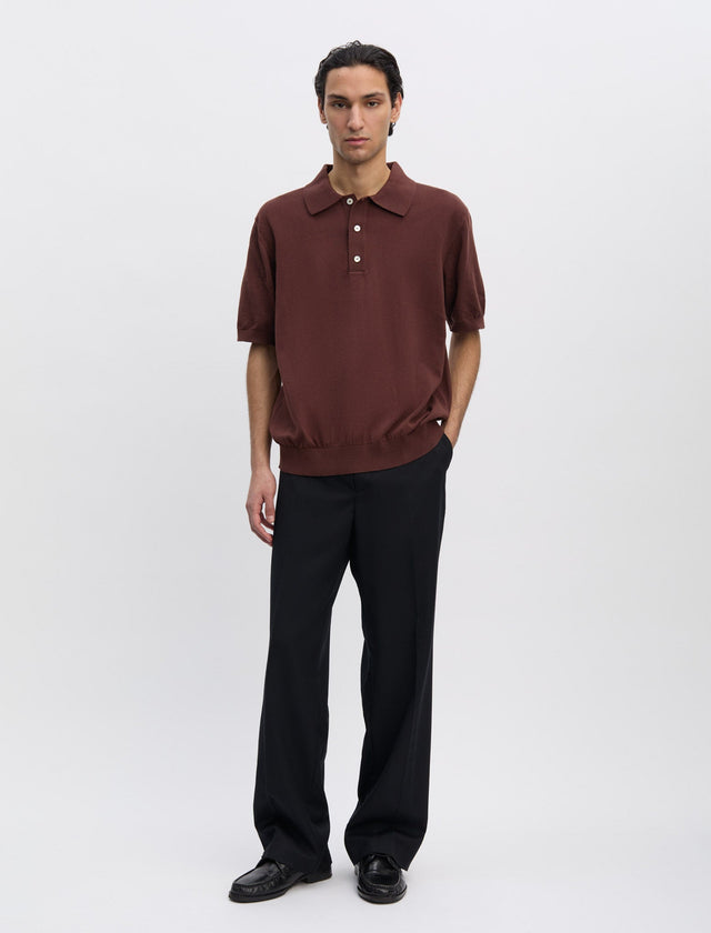ANOTHER Polo Shirt 3.0, Tobacco