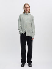 ANOTHER Shirt 1.0, Evergreen/White Stripe