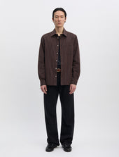 ANOTHER Shirt 3.0, Brown/Black Stripe