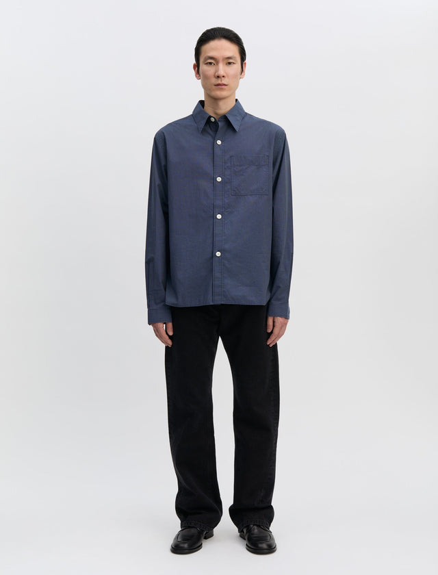ANOTHER Shirt 4.0, Dark Navy Check