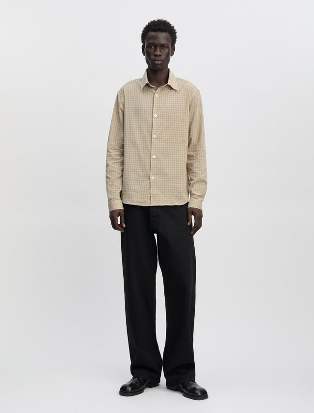 ANOTHER Shirt 4.0 JPN, Green/Ecru Check