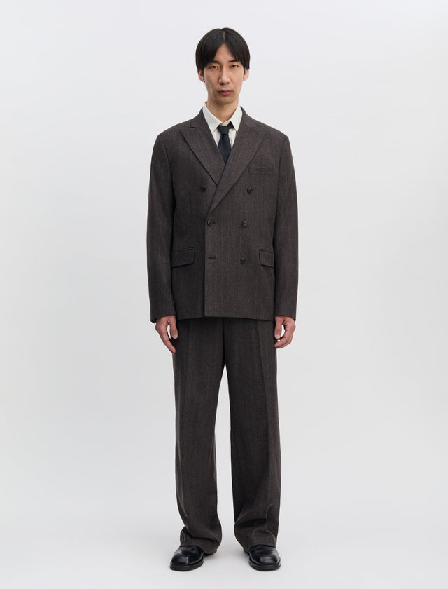 ANOTHER Suit Jacket 2.0, Brown Stripe