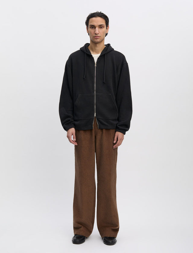 ANOTHER Zip Hoodie 1.0, Jet Black