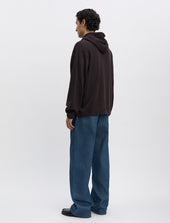 Another Zip Hoodie 1 0 Dark Brown