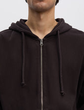 Another Zip Hoodie 1 0 Dark Brown