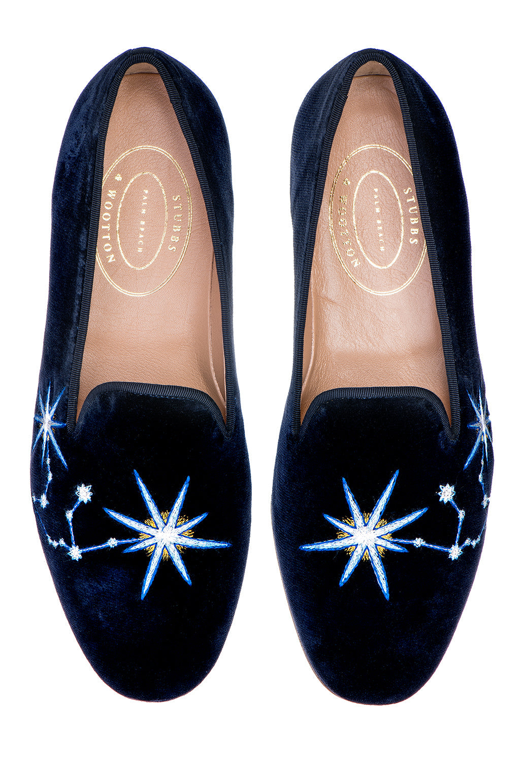 Aquarius Midnight Velvet Slipper (Men)