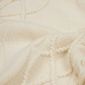 Cashmere Wool Chalet Cable Sweater In