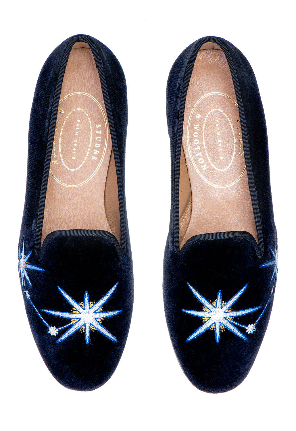 Aries Midnight Velvet Slipper (Men)