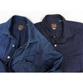 Aristocrat Shirt - NOS Double Indigo Twill - Last One - Size Medium