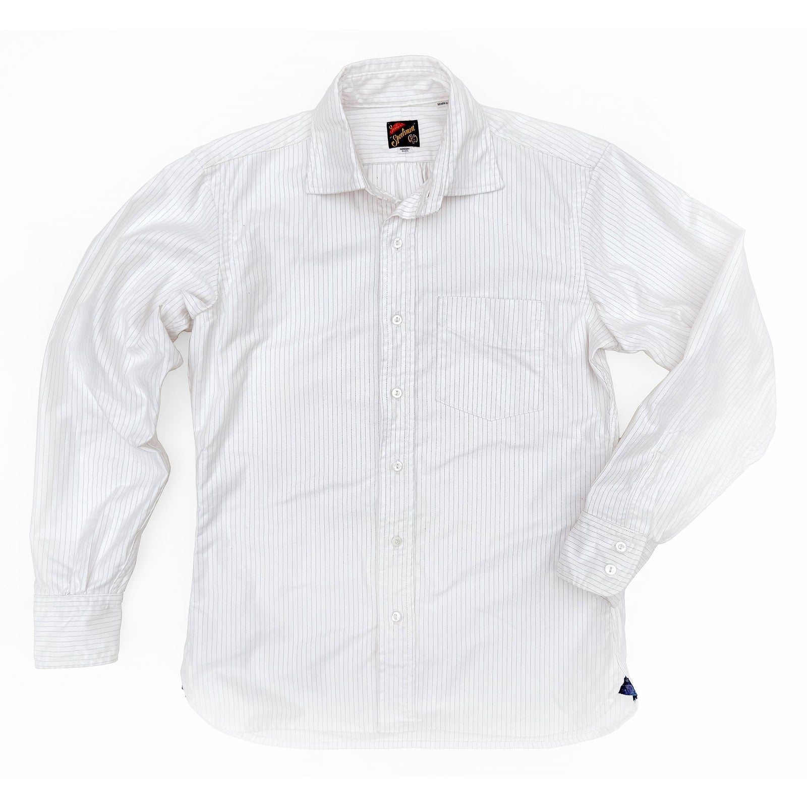 Aristocrat Shirt Nos Red Stripe Cotton Hbt