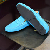 Ars Ne En Daim Turquoise