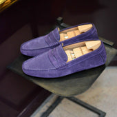 Arsène en daim violet (Archives)