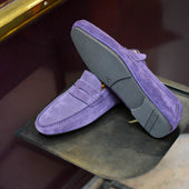 Arsène en daim violet (Archives)