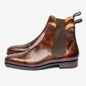 Chelsea Boot - Brown Museum Calf - Yama Last